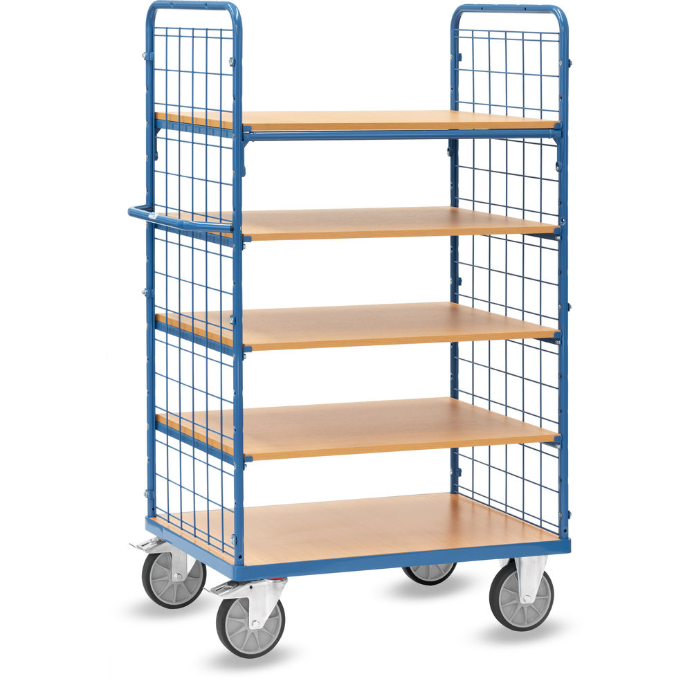 fetra® Chariot haut avec treillis métallique 8452