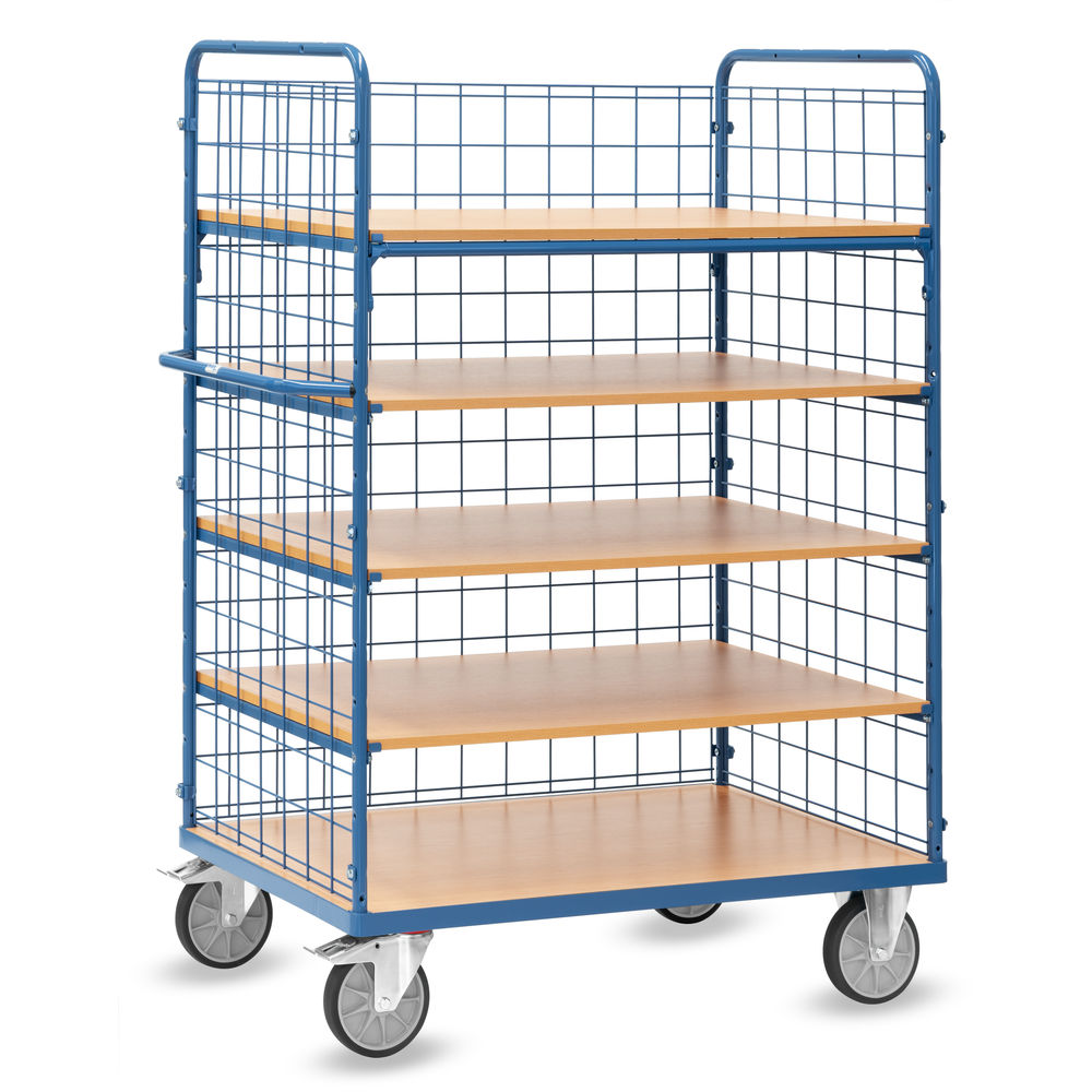 fetra® Chariot haut avec treillis métallique 8453-1