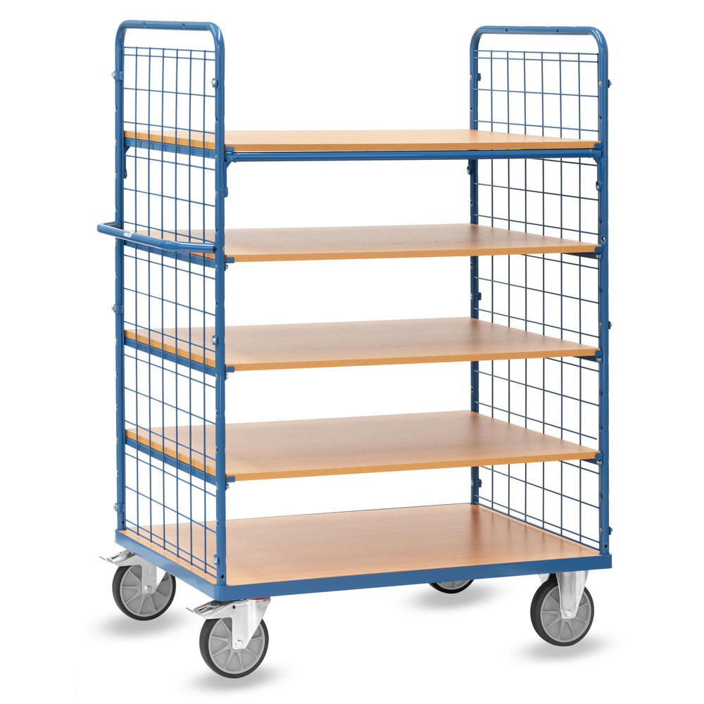 fetra® Chariot haut avec treillis métallique 8453