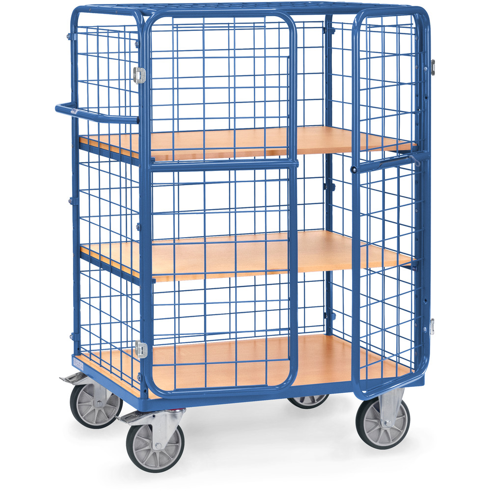 fetra® Chariot haut à portes battantes 8482-3DE