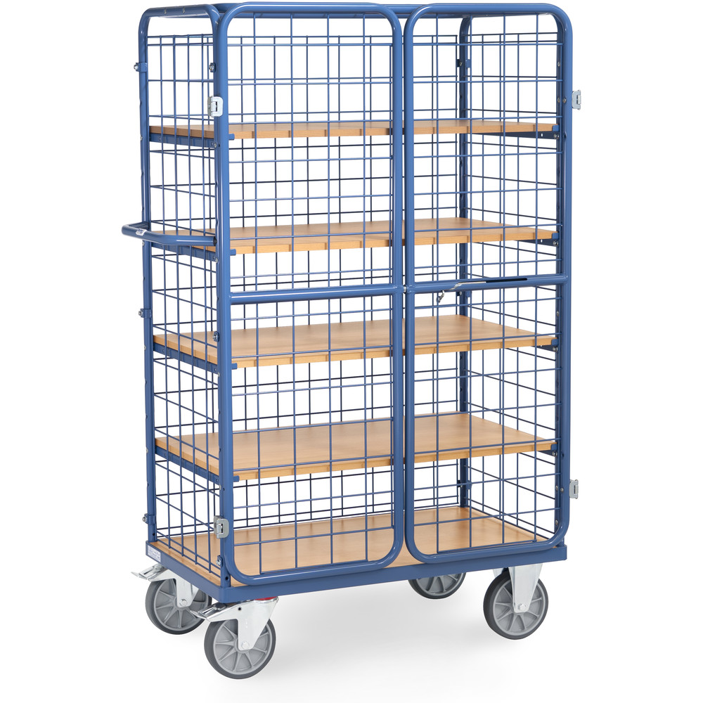 fetra® Chariot haut à portes battantes 8581-3DE