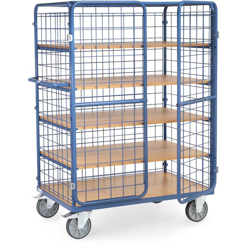 fetra® Chariot haut à portes battantes 8583-3DE