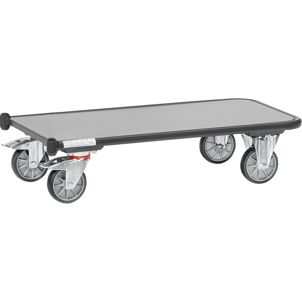 fetra® Châssis Gamme en gris E1200FR-7016 pour chariot de magasin