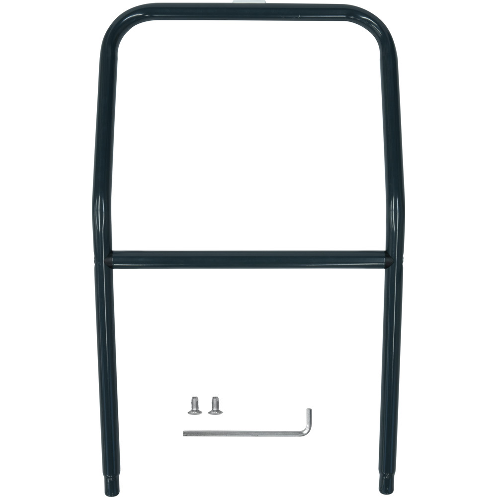 fetra® Dossier de poussée gris anthracite E1202SB-7016 pour chariot de magasin