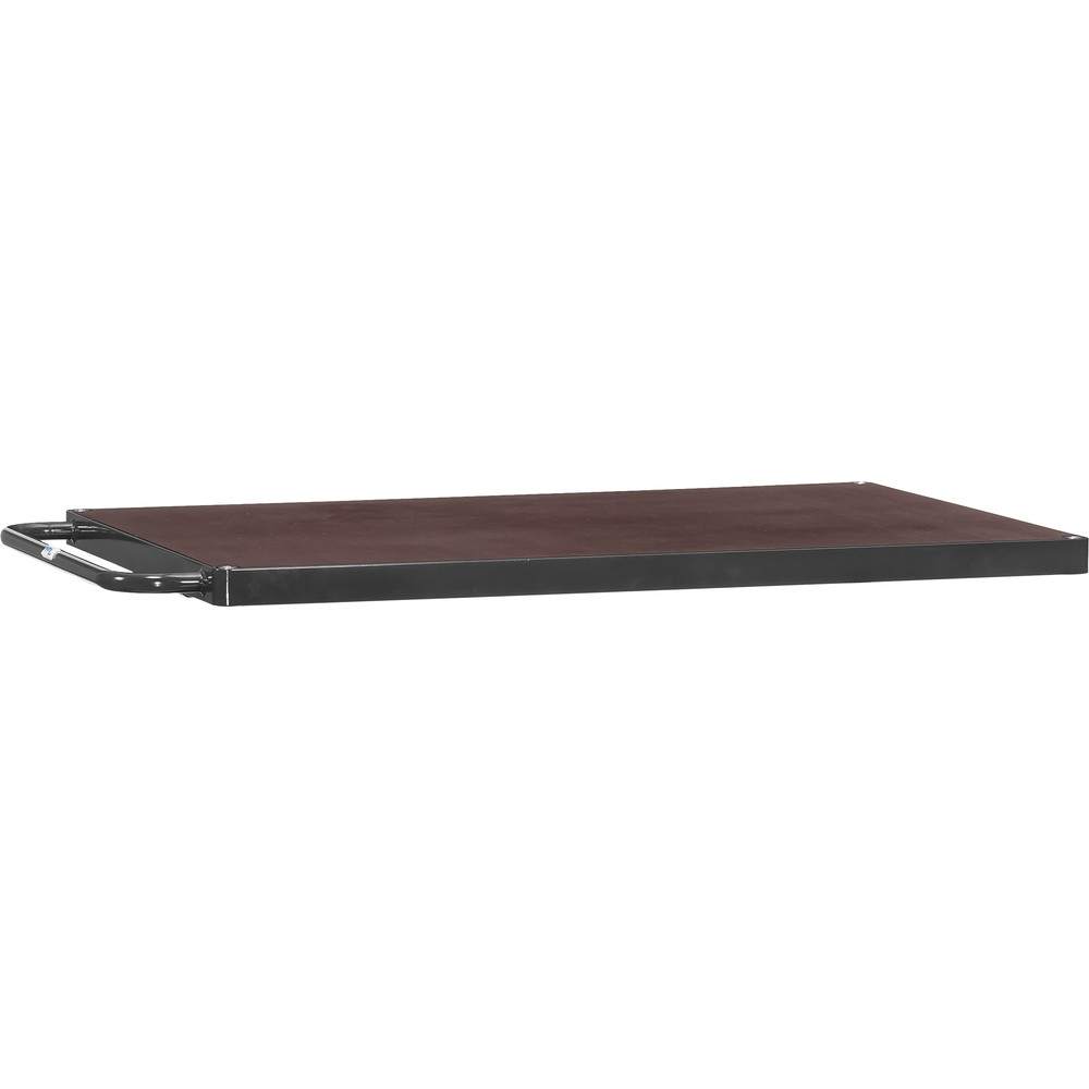 fetra® Plateau Gamme en gris E12402TP-7016 pour servantes multifonctions, 1200 kg