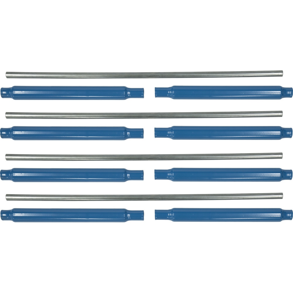 fetra® Tubes de maintien bleu E12422SR pour chariots 12422 - 12426