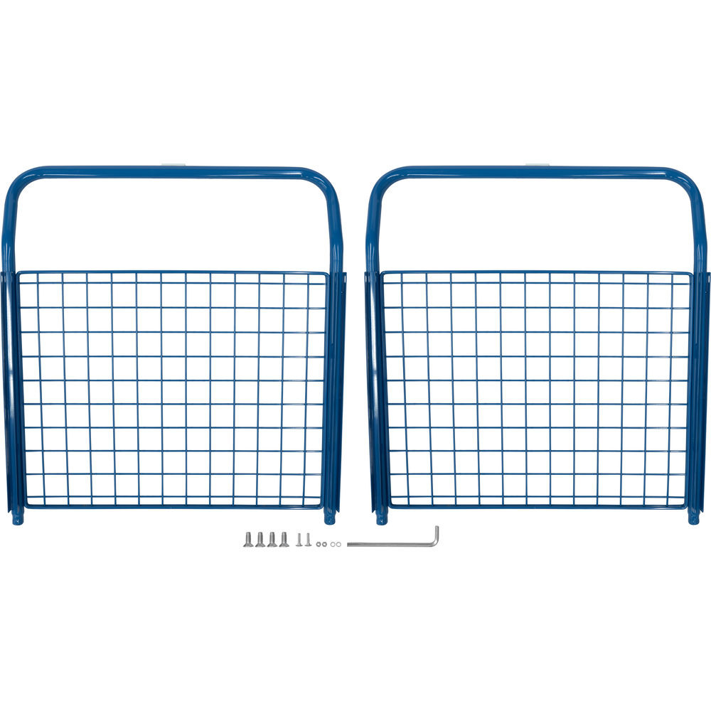 fetra® Ridelle petit côté avec treillis métallique E1553SW pour chariot 4 ridelles