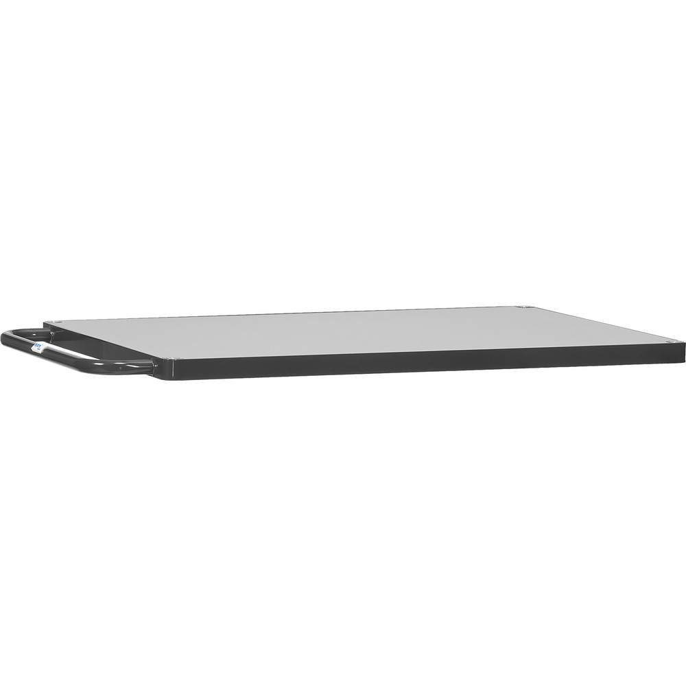 fetra® Plateforme de table Gamme en gris pour fetra® servantes 1.200 x 800 mm