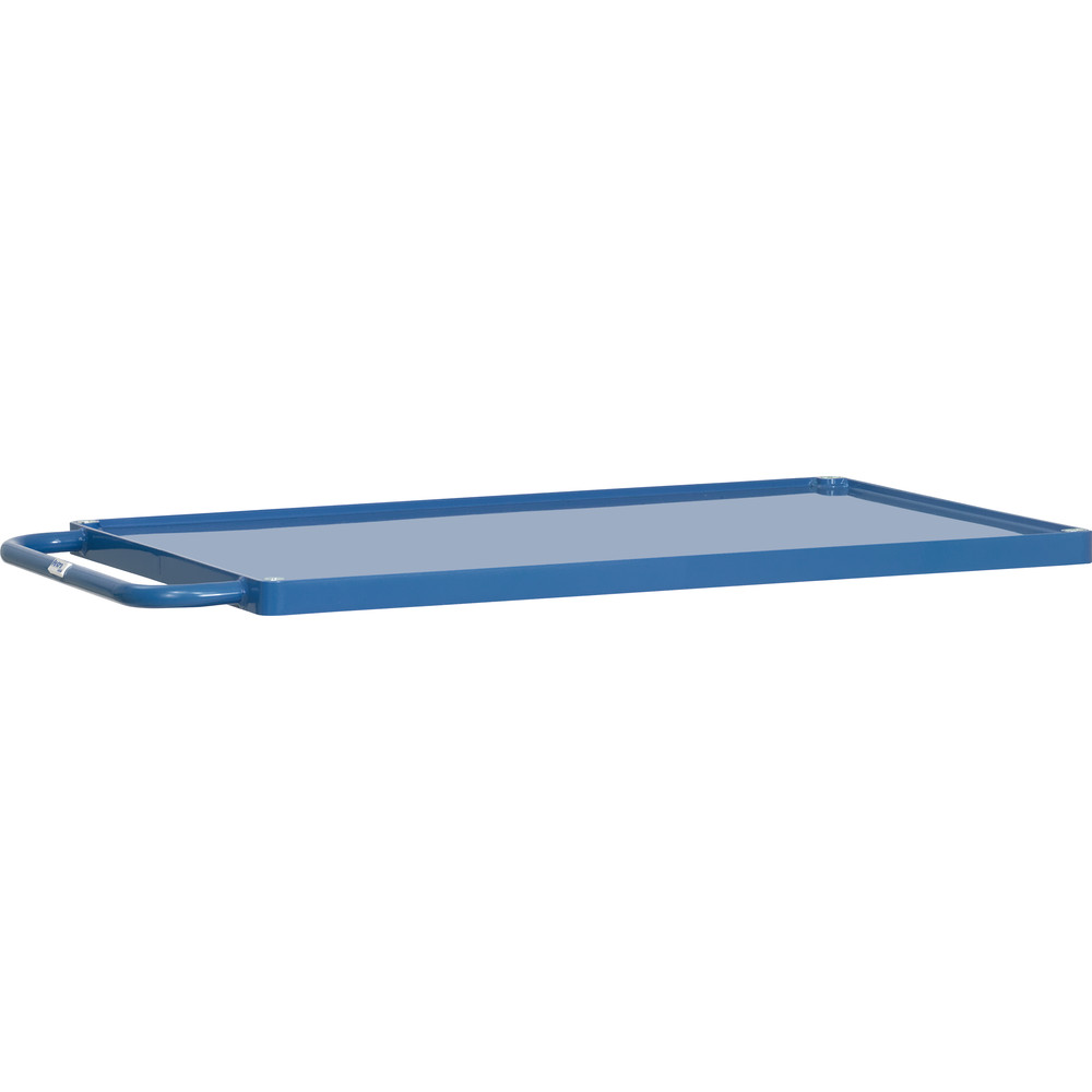 fetra® Plateau avec bacs d'acier E2403WTP pour servantes