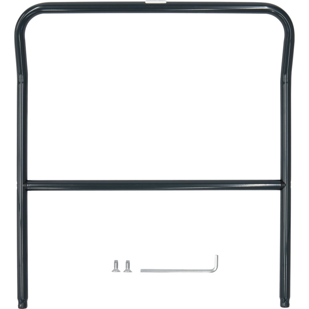 fetra® Dossier de poussée gris anthracite 500 mm pour chariots à dossier de poussée