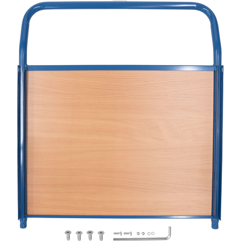 fetra® Ridelle petit côté avec bois E2551SW pour chariot 4 ridelles