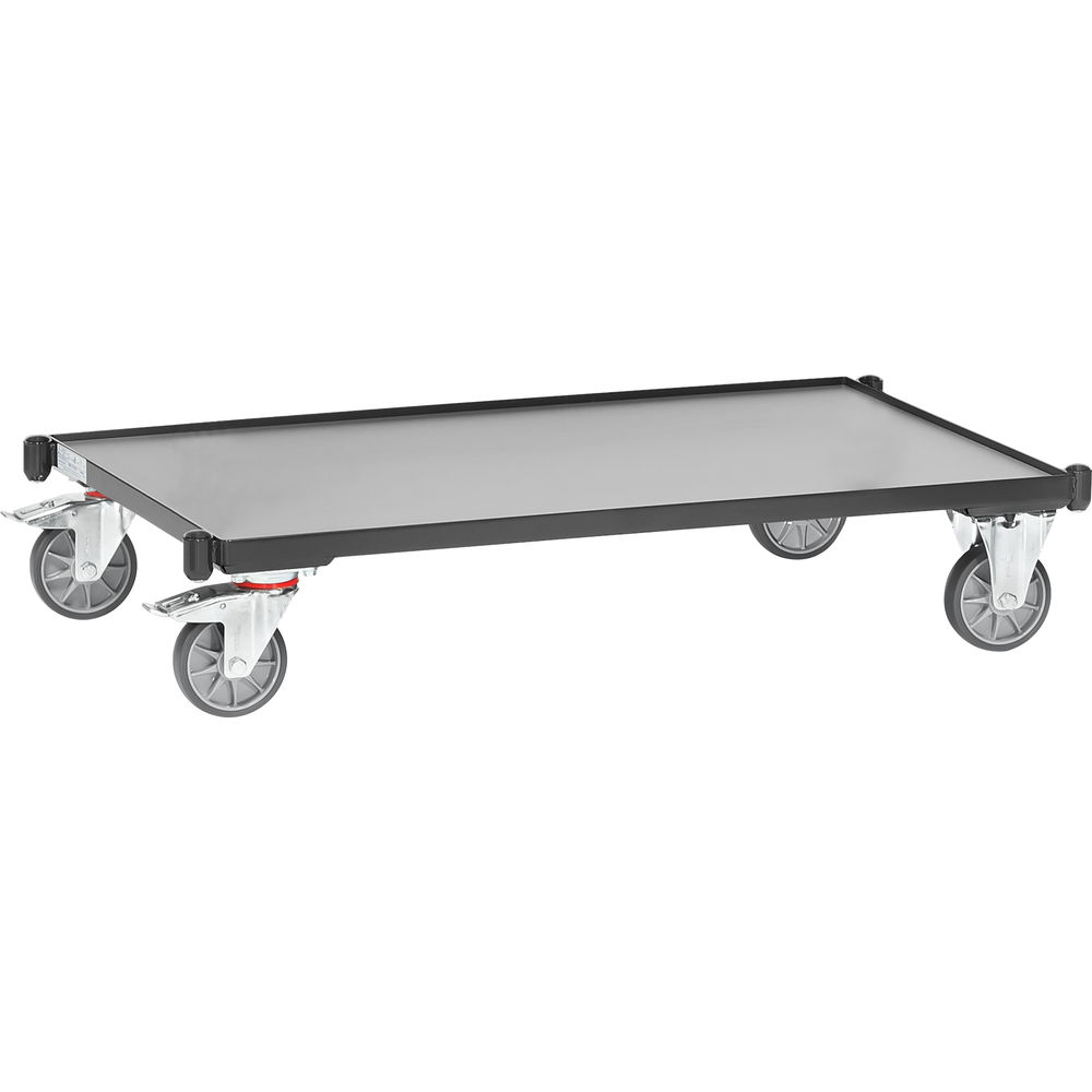 fetra® Châssis Gamme en gris E2742FR-7016 pour servantes légers