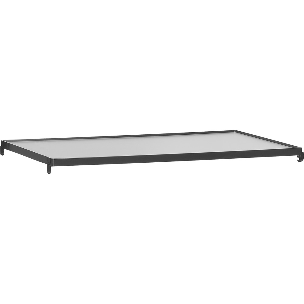 fetra® Plateau Gamme en gris pour fetra® servantes 1.000 x 600 mm