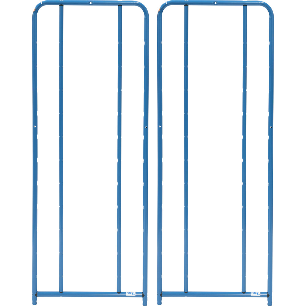 fetra® Arceau frontal E4395SW pour chariot haut avec plateaux inclinables