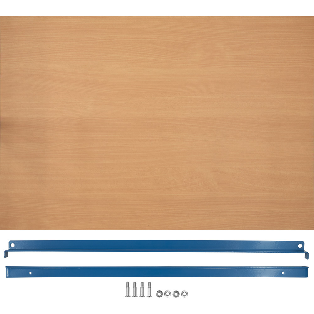 fetra® Plateau pour chariot haut 1000 x 600 mm E8101ETAW