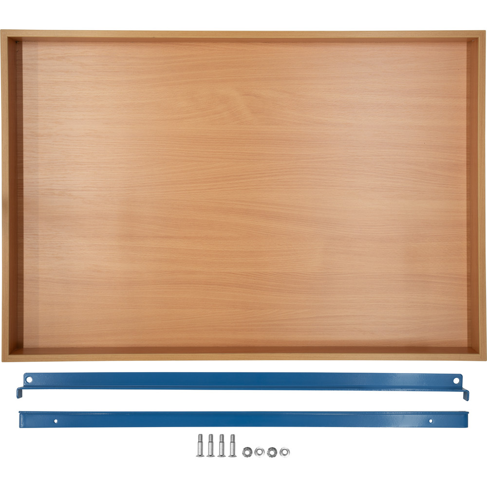 fetra® Caissette pour chariot haut 850 x 500 mm E8120ETAW