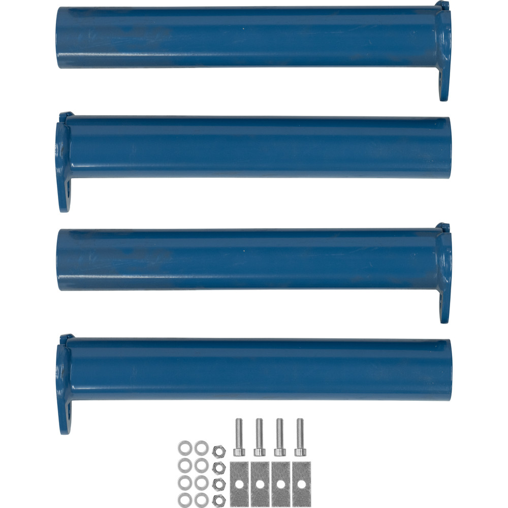 fetra® Set de tubes de maintien bleu ESR370-SATZ pour rehausse palettes