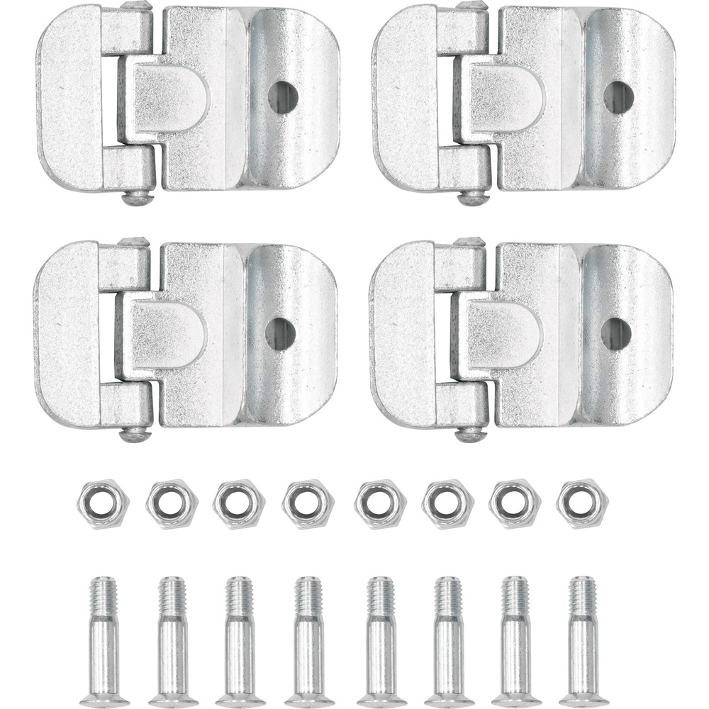 fetra® Double portes battantes pour chariots hauts et pour colis E8583T hauteur haute