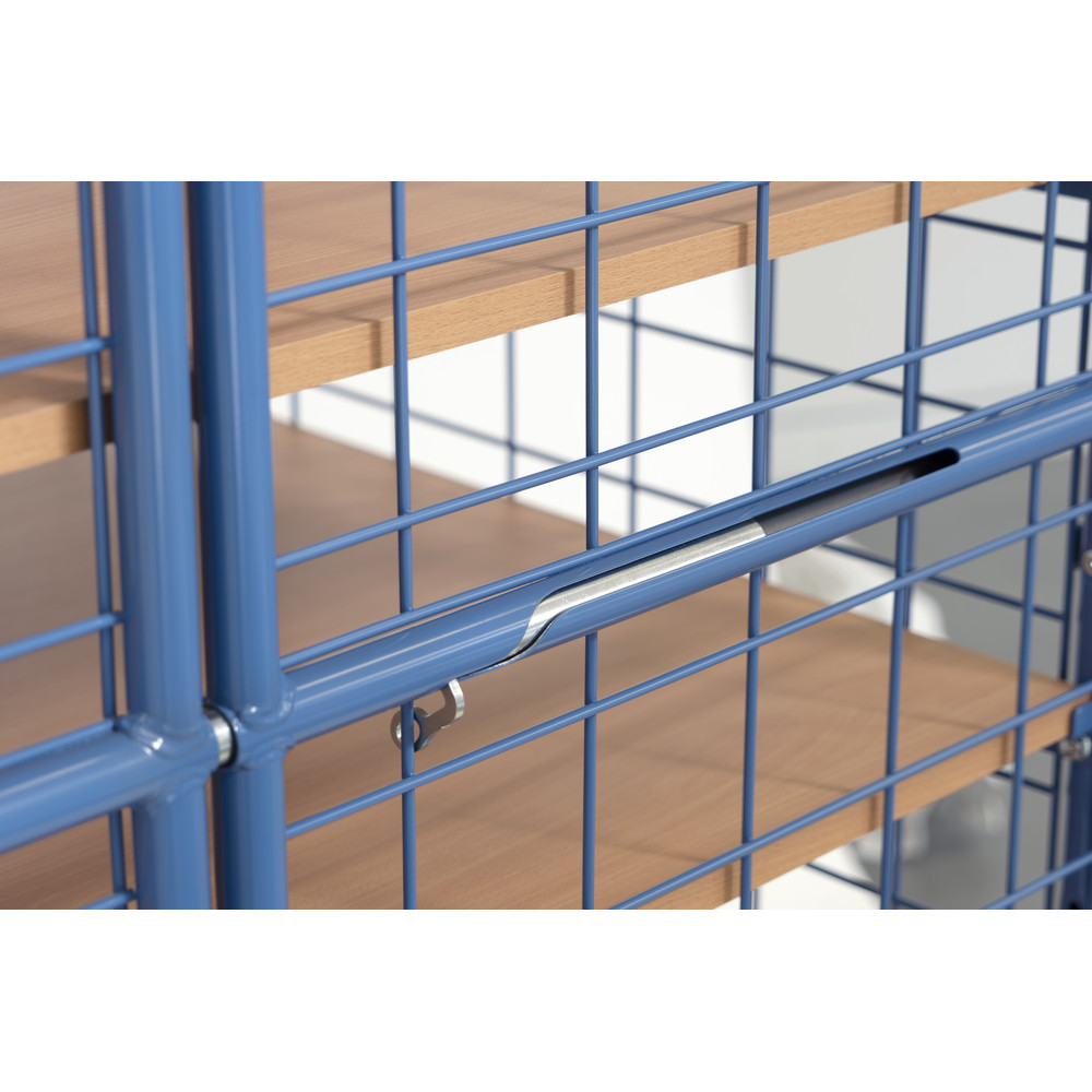 fetra® Chariot haut à portes battantes 8583-3DE