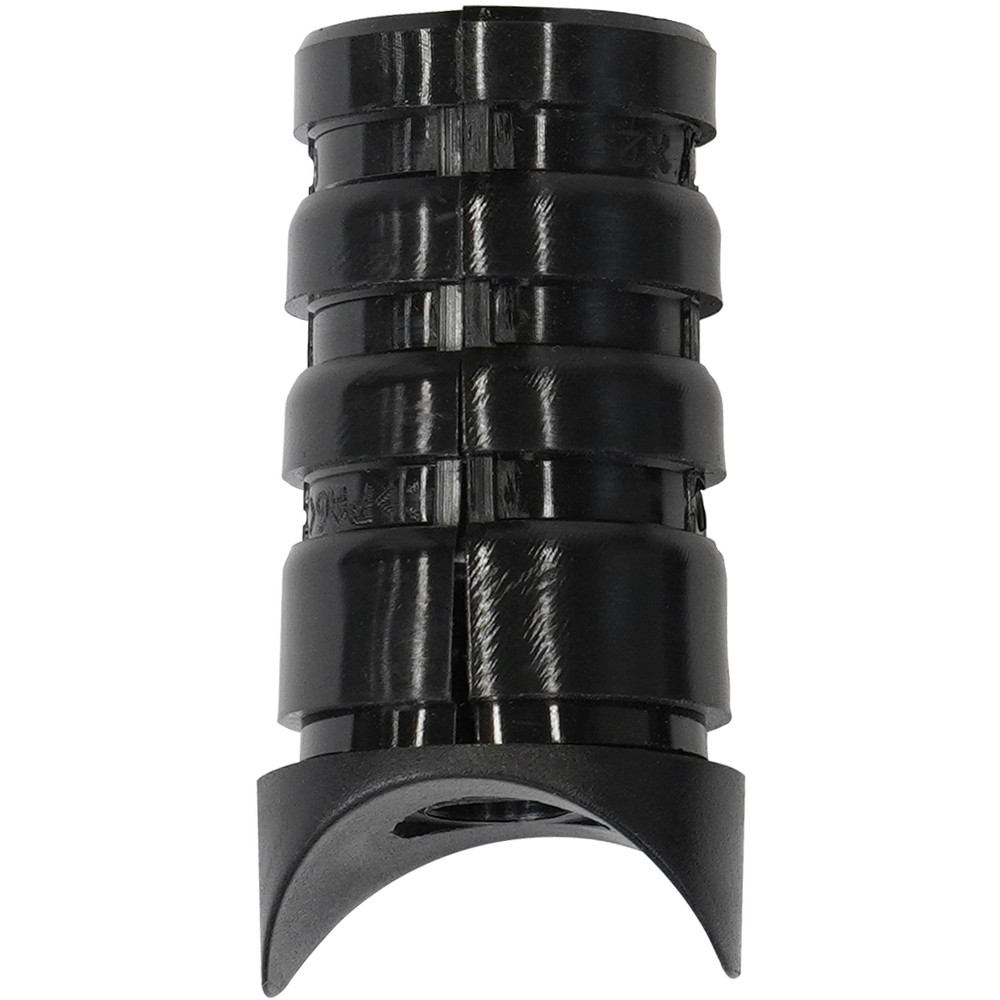 fetra® Bouchon extenseur semi-circulaire pour tubes Ø 33,5 mm