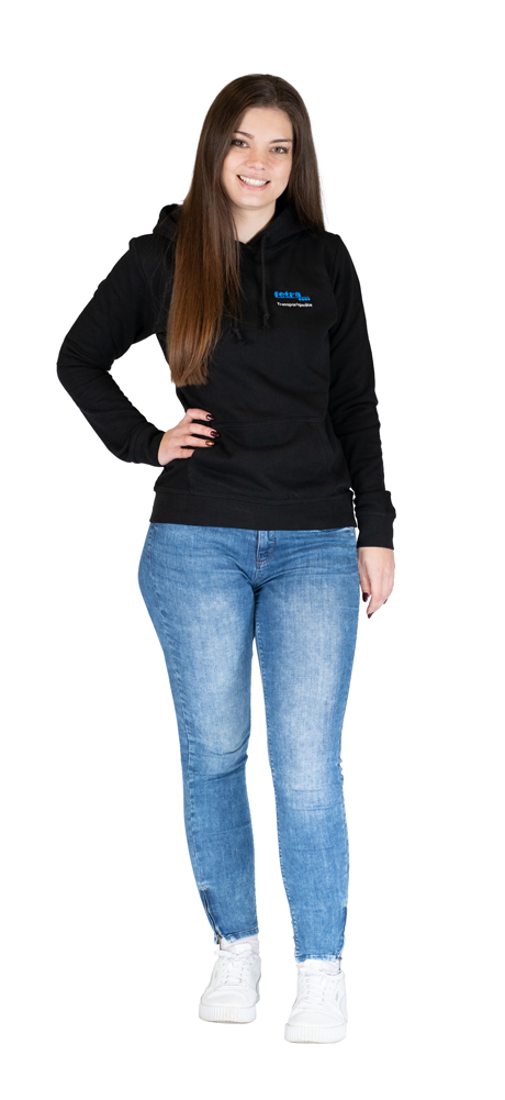 fetra® Sweat à capuche ME-HDS-D-XS